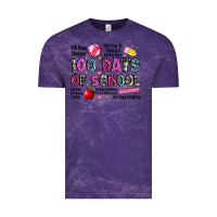 Cloud Purple 100 days of school Vintage Tee - LillyAllenDesigns
