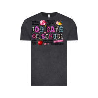 Vintage Black 100 days of school Vintage Tee - LillyAllenDesigns