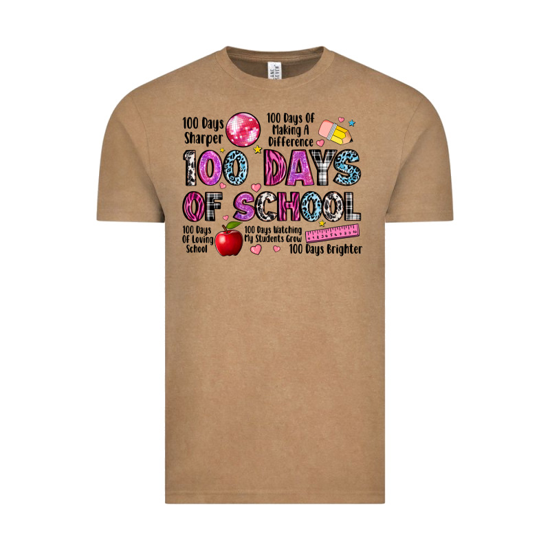 100 Days Of School Vintage Tee by LillyAllenDesigns | Teevron