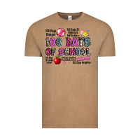 Vintage Coffee 100 days of school Vintage Tee - LillyAllenDesigns