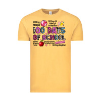 Vintage Mustard 100 days of school Vintage Tee - LillyAllenDesigns