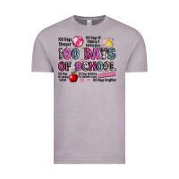 Vintage Zinc 100 days of school Vintage Tee - LillyAllenDesigns