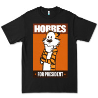 Black hobbes for president Premium Tee - linhVisuals