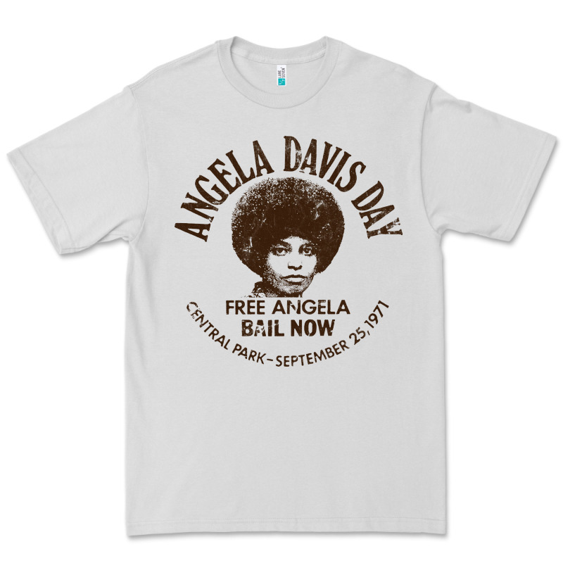 Angela Davis Day 70s Black Rights Premium Tee by linhVisuals | Teevron