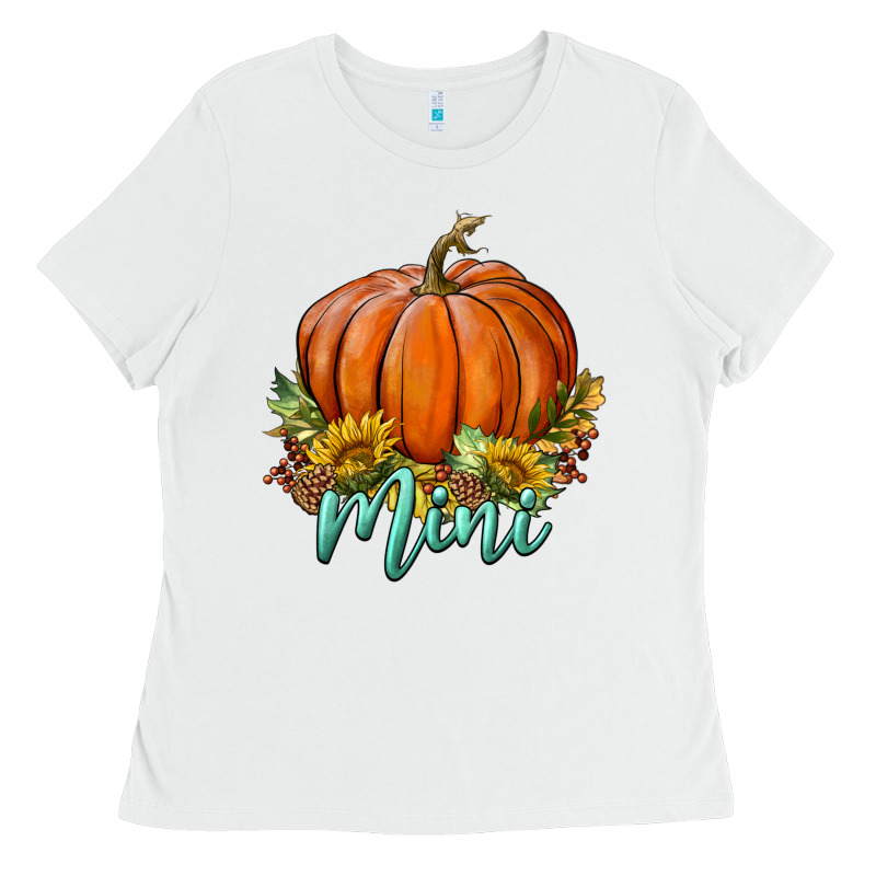 Pumpkin Mini Ladies Tee by BundleAndBundleShop | Teevron