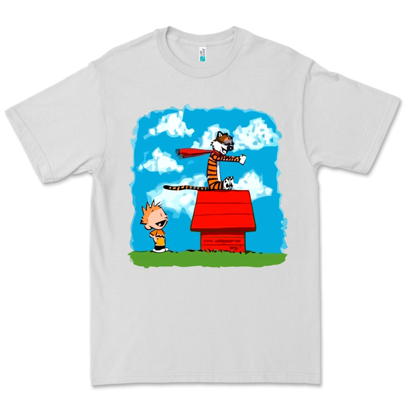 Calvin Hobbes Premium Tee by linhVisuals | Teevron
