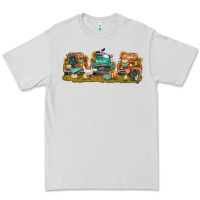 Dove Grey thanksgiving trucks bbs Premium Tee - BundleAndBundleShop