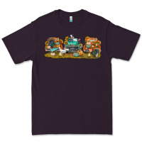 Plum thanksgiving trucks bbs Premium Tee - BundleAndBundleShop