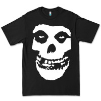 Black mens skull Premium Tee - linhVisuals