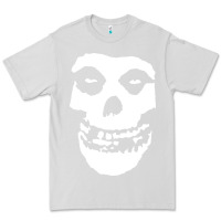 Dove Grey mens skull Premium Tee - linhVisuals