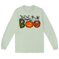 Matcha boo halloween Long Sleeve Tee - CowhideDigitalArt
