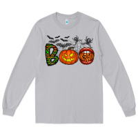 Moon Dust boo halloween Long Sleeve Tee - CowhideDigitalArt