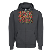 Smoke Easter Butterflies Background Zipper Hoodie - RanaPortraitStore