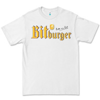 White #bitburger Premium Tee - linhVisuals