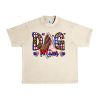 Sandshell America Dog Mama Urban Heavy Tee - CowhideDigitalArt