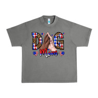 Tornado America Dog Mama Urban Heavy Tee - CowhideDigitalArt