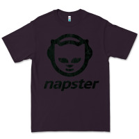 Plum napster    napster Premium Tee - linhVisuals