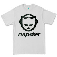 Dove Grey napster    napster Premium Tee - linhVisuals