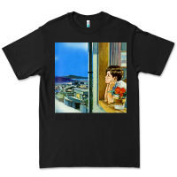 Black belle and sebastian 90s style fanart design Premium Tee - linhVisuals