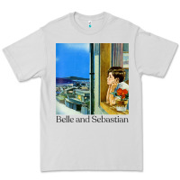 Dove Grey belle and sebastian 90s style fanart design Premium Tee - linhVisuals