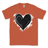Copper black glitter heart Classic Tee - Jasminsmagicworld