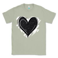 Matcha black glitter heart Classic Tee - Jasminsmagicworld