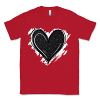 Red black glitter heart Classic Tee - Jasminsmagicworld