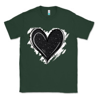 Sports Green black glitter heart Classic Tee - Jasminsmagicworld