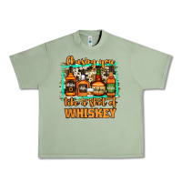 Oil Green chasing you like a shot of whiskey Urban Heavy Tee - Jasminsmagicworld