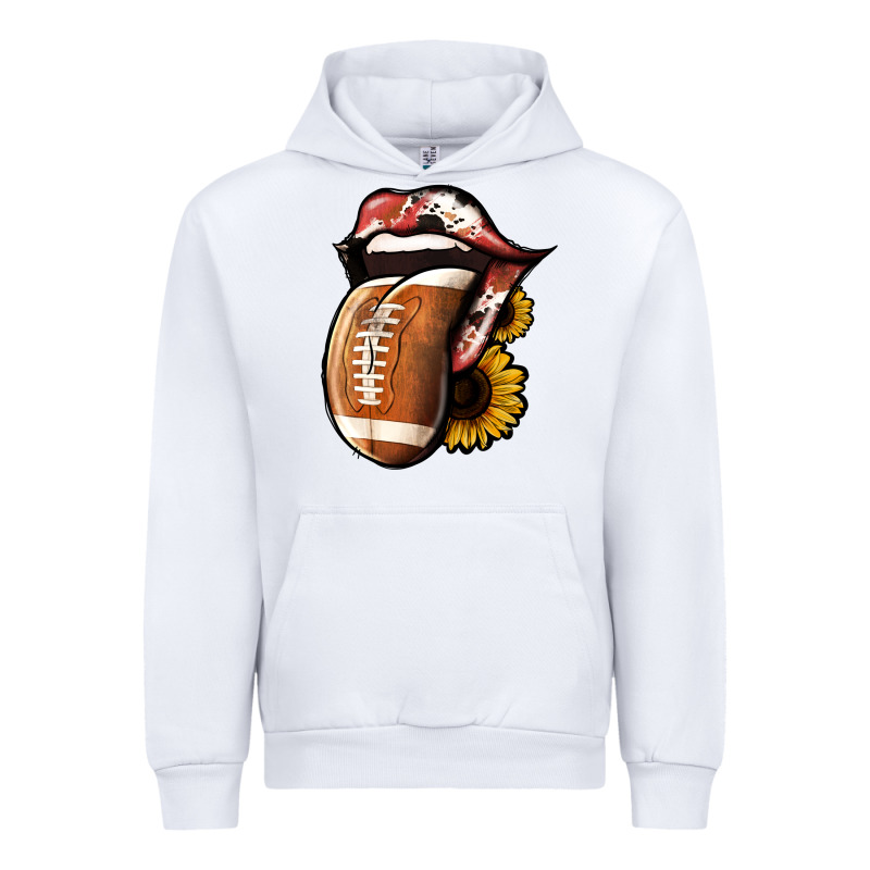 Football Tongue Urban Hoodie by Jasminsmagicworld | Teevron