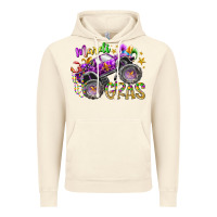 Vintage Artic mardi gras monster truck Vintage Hoodie - RacoonDesign