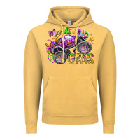 Mardi Gras Monster Truck Vintage Hoodie | Teevron