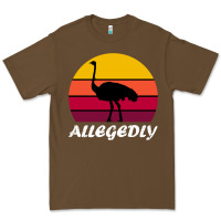 Cacao retro vintage allegedly ostrich Premium Tee - linhVisuals