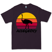 Plum retro vintage allegedly ostrich Premium Tee - linhVisuals