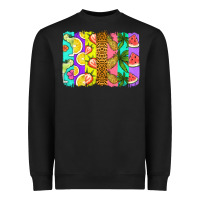 Black summer brushstroke Heavyweight Sweatshirt - Jasminsmagicworld