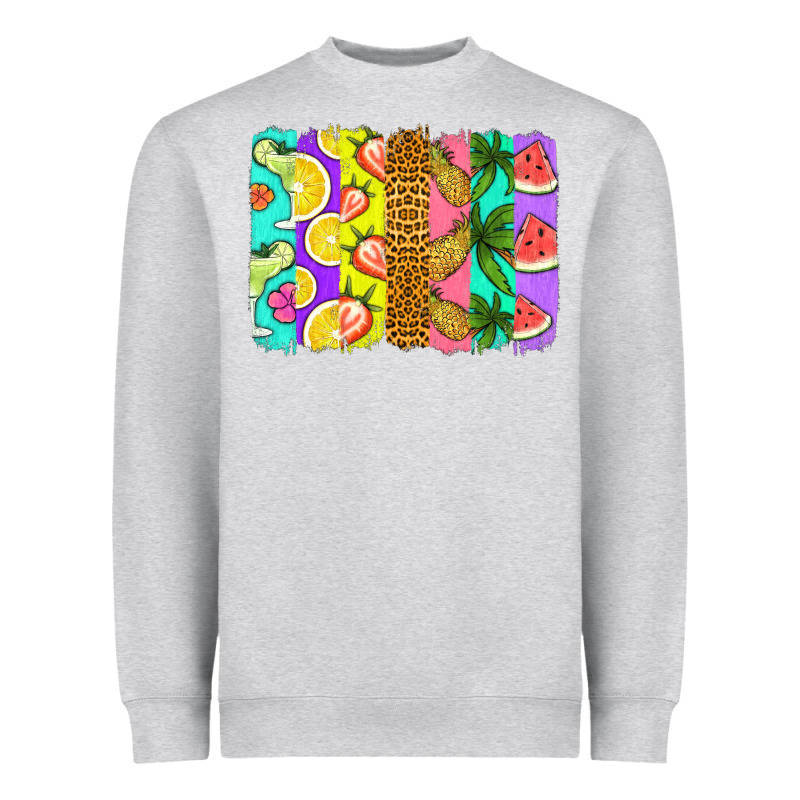 Summer Brushstroke Heavyweight Sweatshirt by Jasminsmagicworld | Teevron