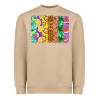 Mushroom summer brushstroke Heavyweight Sweatshirt - Jasminsmagicworld