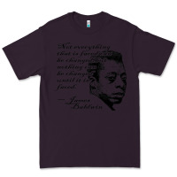 Plum james baldwin Premium Tee - linhVisuals