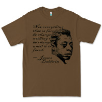 Cacao james baldwin Premium Tee - linhVisuals