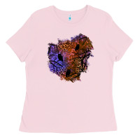 Bubblegum Pink halloween patch  4 Ladies Tee - BundleAndBundleShop