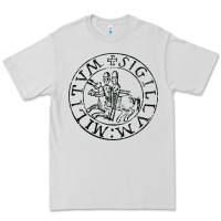 Dove Grey knights templar sigil Premium Tee - linhVisuals