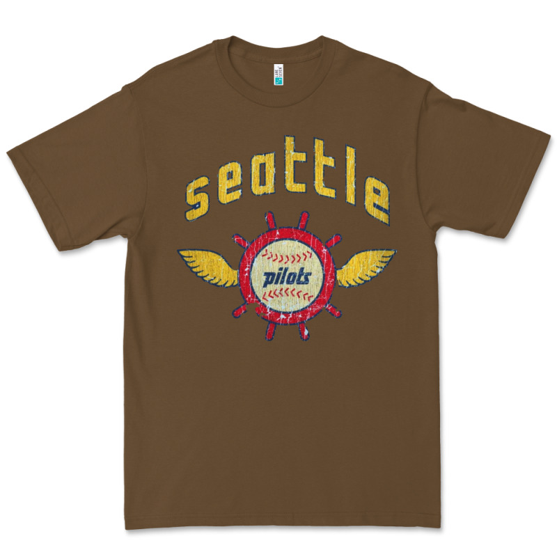 Seattle Pilots Baseball Vintage Premium Tee by linhVisuals | Teevron