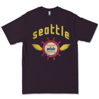 Plum seattle pilots baseball vintage Premium Tee - linhVisuals