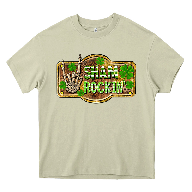 Shamrockin' St. Patrick's Day Heavy Core Tee by OliviaCreatesArt | Teevron