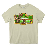 Mossy Shamrockin' St. Patrick's Day Heavy Core Tee - OliviaCreatesArt