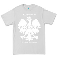 Dove Grey poland rzeczpospolita polska polish eagle symbol Premium Tee - linhVisuals