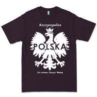 Plum poland rzeczpospolita polska polish eagle symbol Premium Tee - linhVisuals