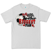 Dove Grey little brother biggest fan soccer Premium Tee - FaDigitalArtStudio