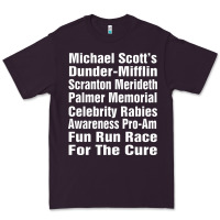 Plum fun office tv show Premium Tee - linhVisuals