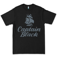 Black Captain Black Cigar Premium Tee - linhVisuals
